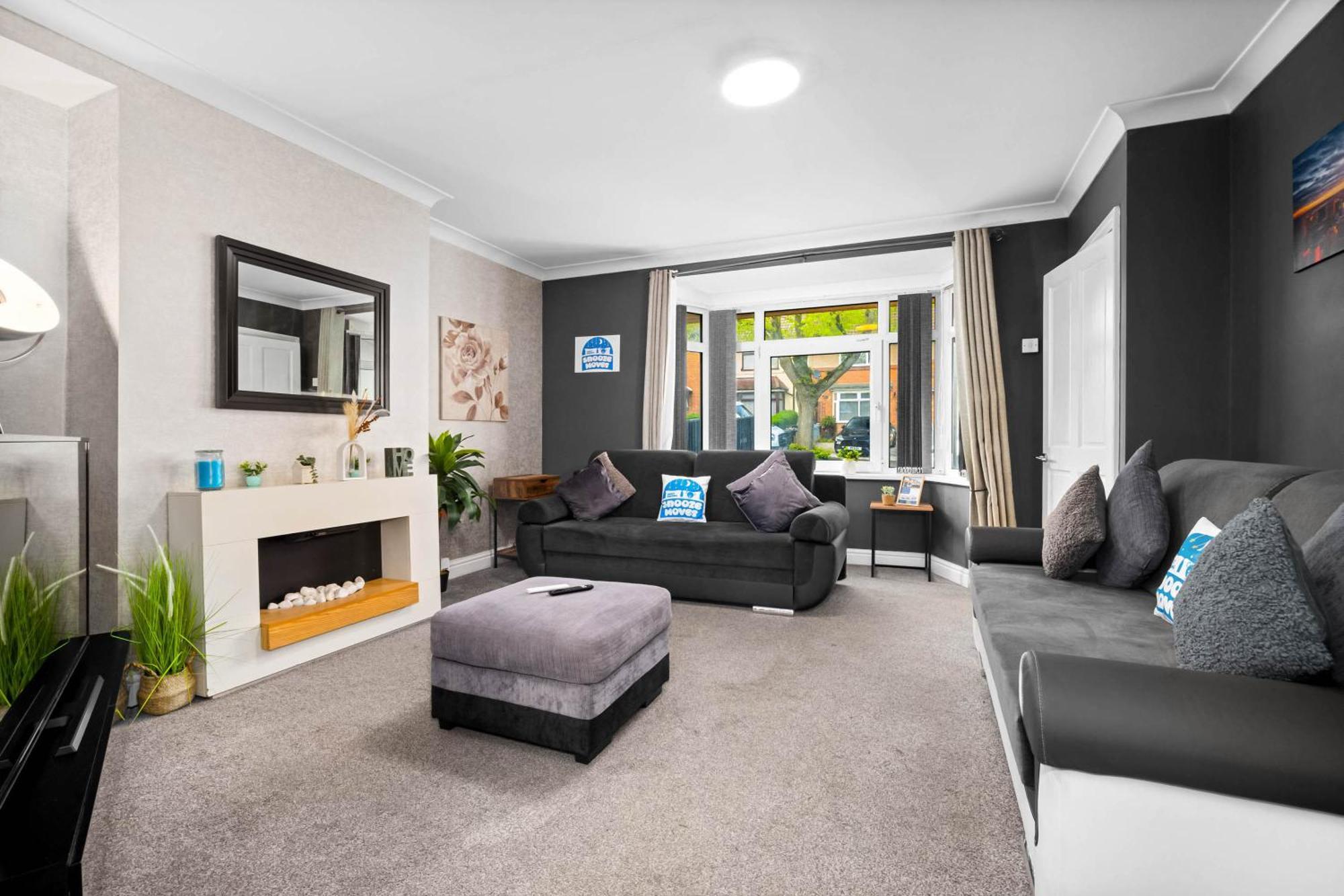 Stylish 3 Bedroom Home Away From Home 버밍엄 외부 사진
